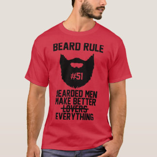 Beard artikel 51 Bearded Manar Gör allt bättre T Shirt