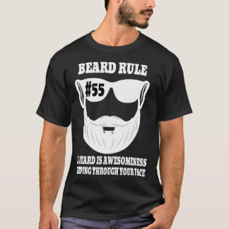 Beard artikel 55 a Beard är medvetande som håller T Shirt