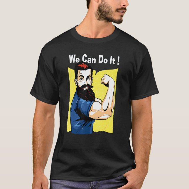 Beard Beard Beard Shirts Manar Beard T Shirt (Framsida)