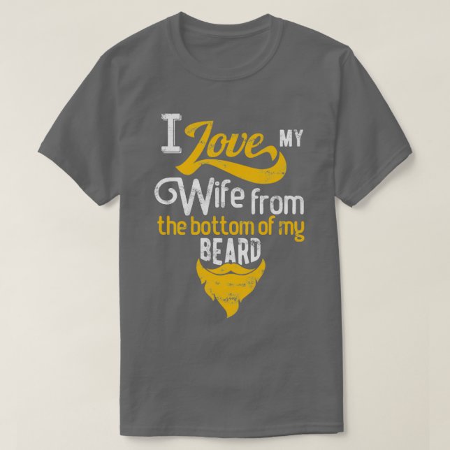 Beard Beard Bearer Gift Beard 20 T Shirt (Design framsida)