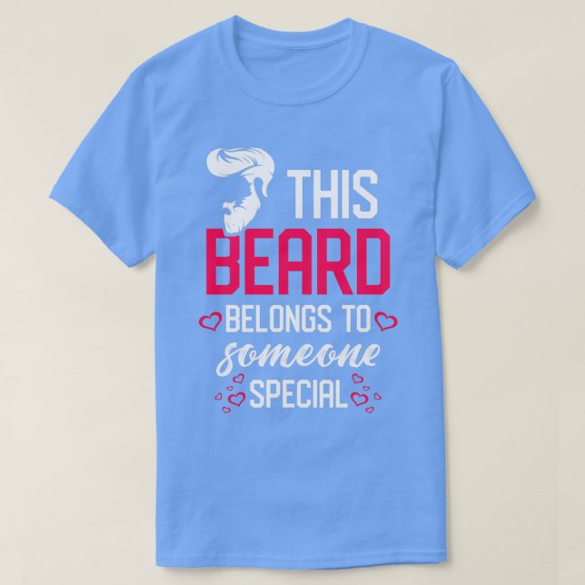 Beard Beard Bearer Gift Beard 34 T Shirt (Design framsida)