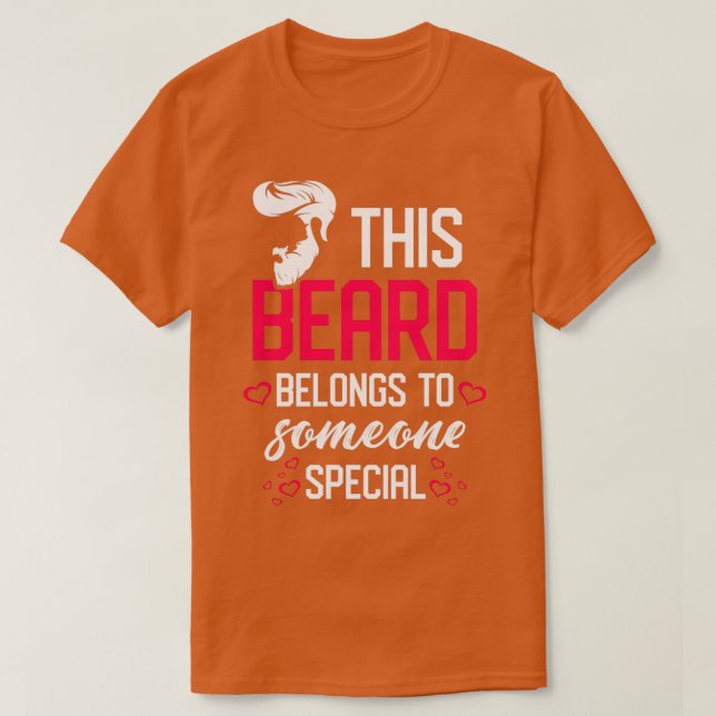Beard Beard Bearer Gift Beard 3 T Shirt (Design framsida)