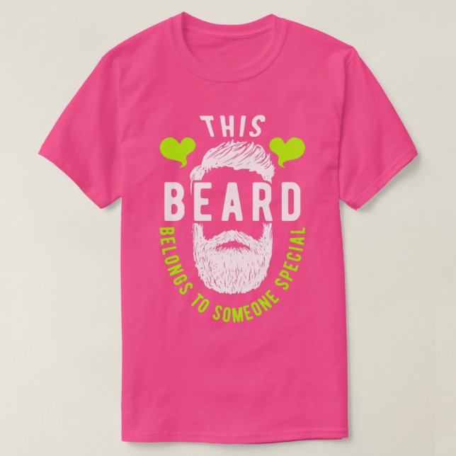 Beard Beard Bearer Gift Beard 42 T Shirt (Design framsida)