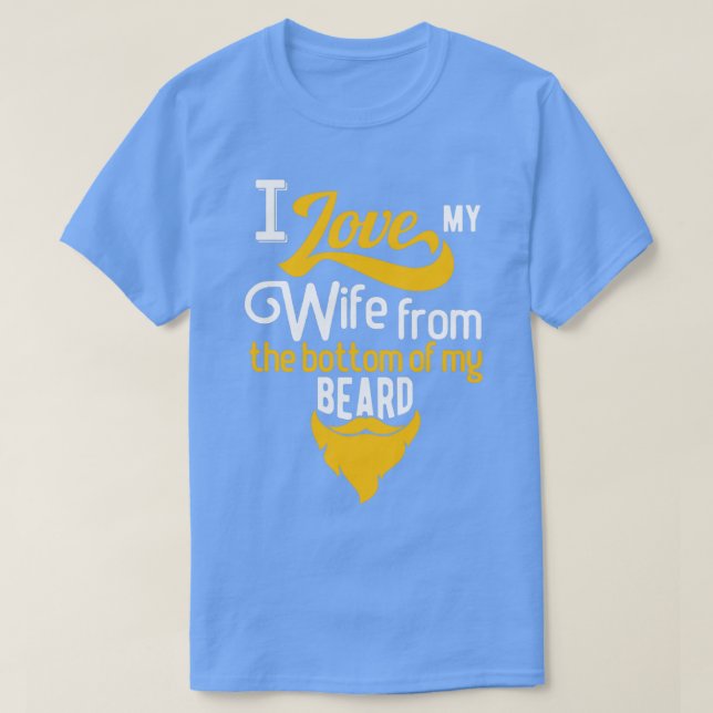 Beard Beard Bearer Gift Beard 43 T Shirt (Design framsida)