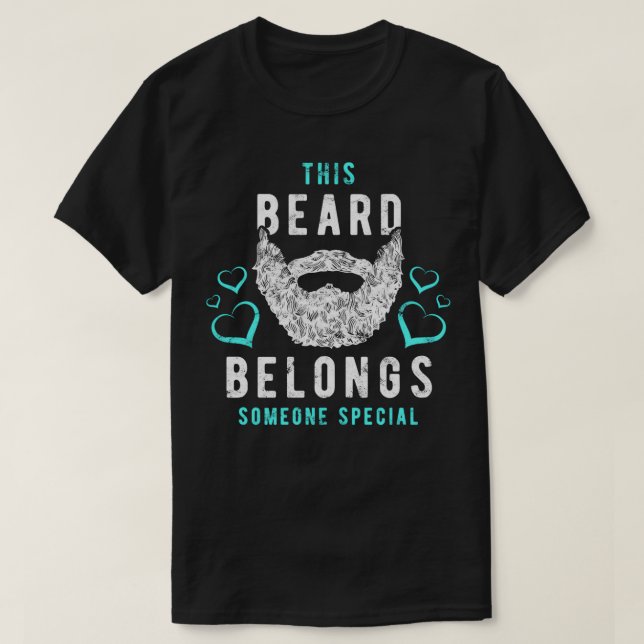 Beard Beard Bearer Gift Beard 46 T Shirt (Design framsida)