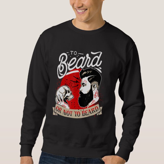 Beard Beard Shirts Manar Beard 4 Lång Ärmad Tröja (Framsida)