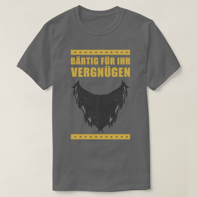 Beard Beared Funny Say Gift T Shirt (Design framsida)