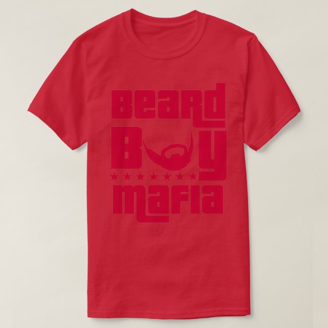BEARD BOY MAFIA Classic TShirt T Shirt (Design framsida)