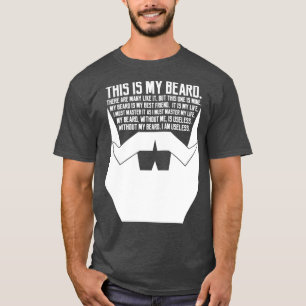 Beard Creed White Classic TShirt T Shirt