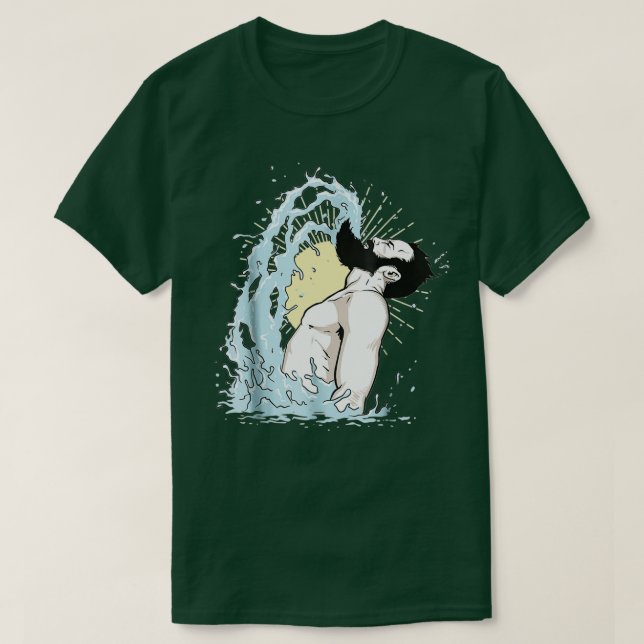 Beard Fliny Manar Tshirts julgåva (Design framsida)