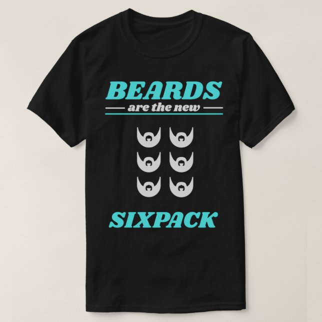Beard Fullt Mustache Manar Gift 24 T Shirt (Design framsida)