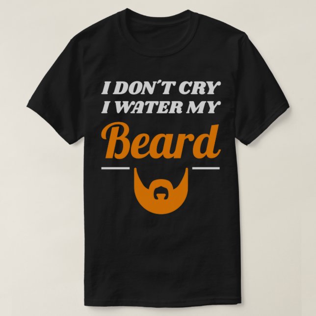 Beard Fullt Mustache Manar Gift T Shirt (Design framsida)