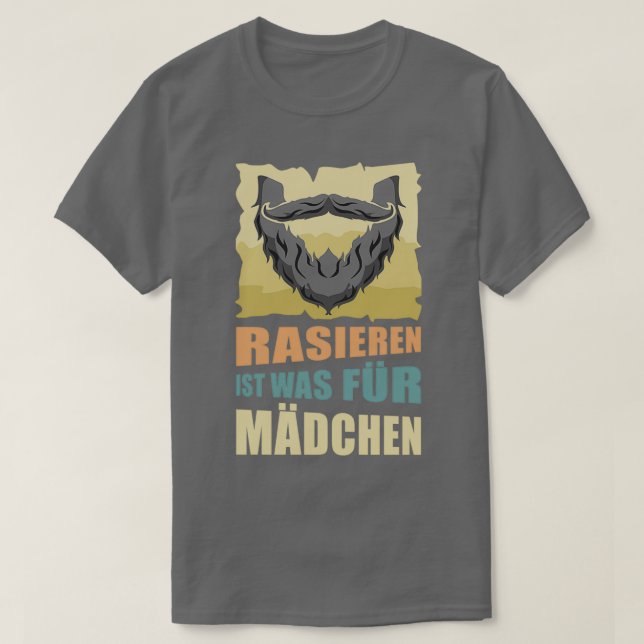 Beard Funny Gift 4 T Shirt (Design framsida)
