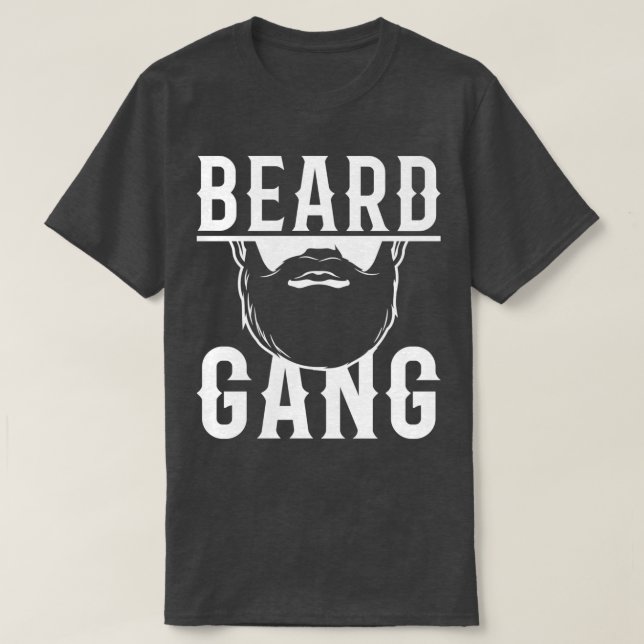 Beard Gang 12 T Shirt (Design framsida)