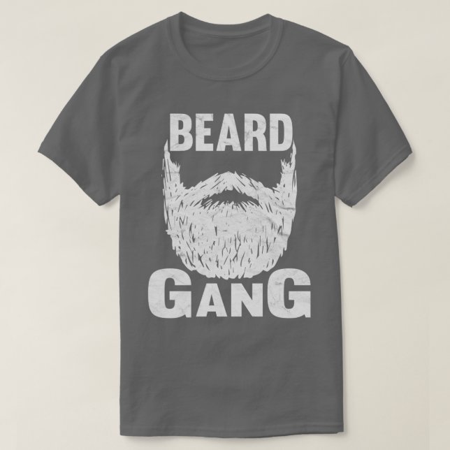 Beard Gang Beard Gift Set För manar T Shirt (Design framsida)