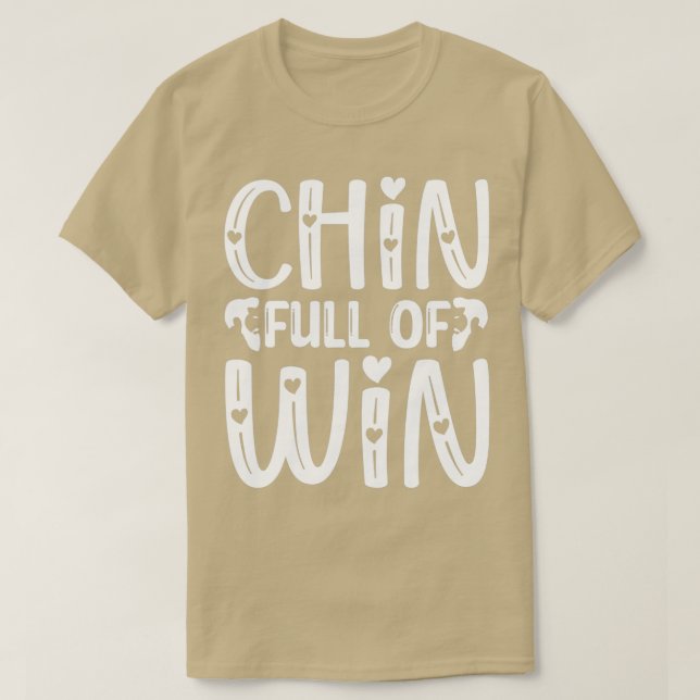Beard ger chin-Fullt av Win Classic TShirt T Shirt (Design framsida)