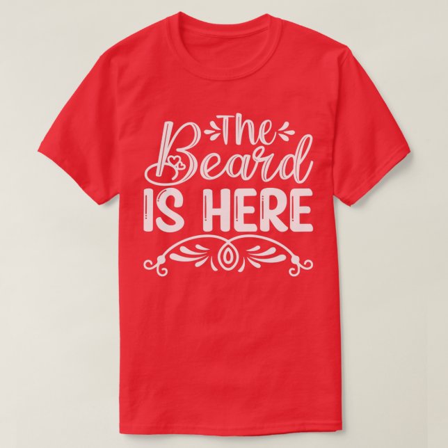 Beard ger skägget 3 t shirt (Design framsida)