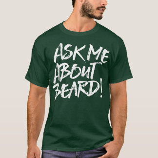 Beard-herde skäggigt t shirt