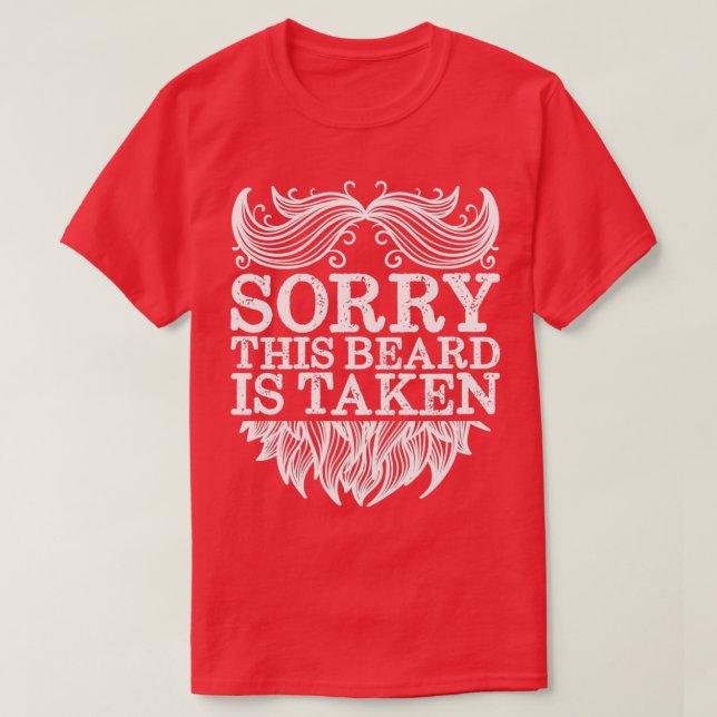 Beard Him Funny Beard För manar Costume T Shirt (Design framsida)
