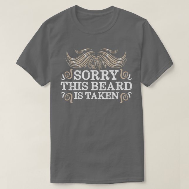 Beard Him Funny Gift Beard För manar Costume T Shirt (Design framsida)