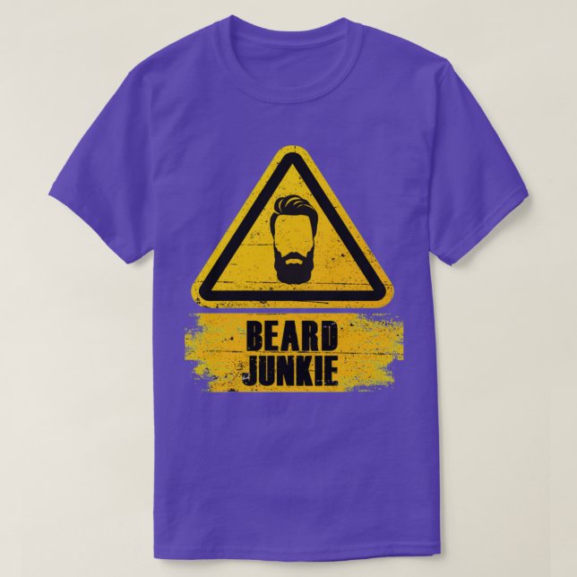 Beard Junkie T Shirt (Design framsida)