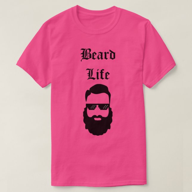 Beard Life 9 T Shirt (Design framsida)