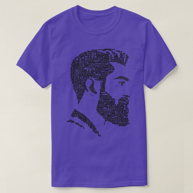 Beard look t shirt (Design framsida)