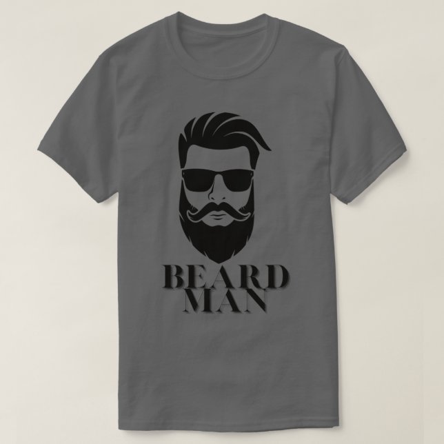 Beard man t shirt (Design framsida)