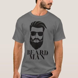 Beard man t shirt