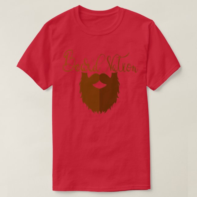 Beard Nation T Shirt (Design framsida)