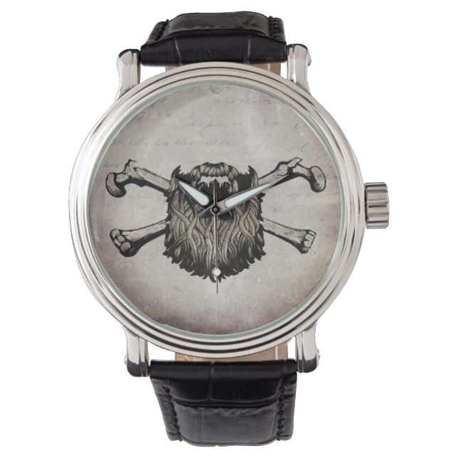 Beard O Clock Armbandsur (Framsida)