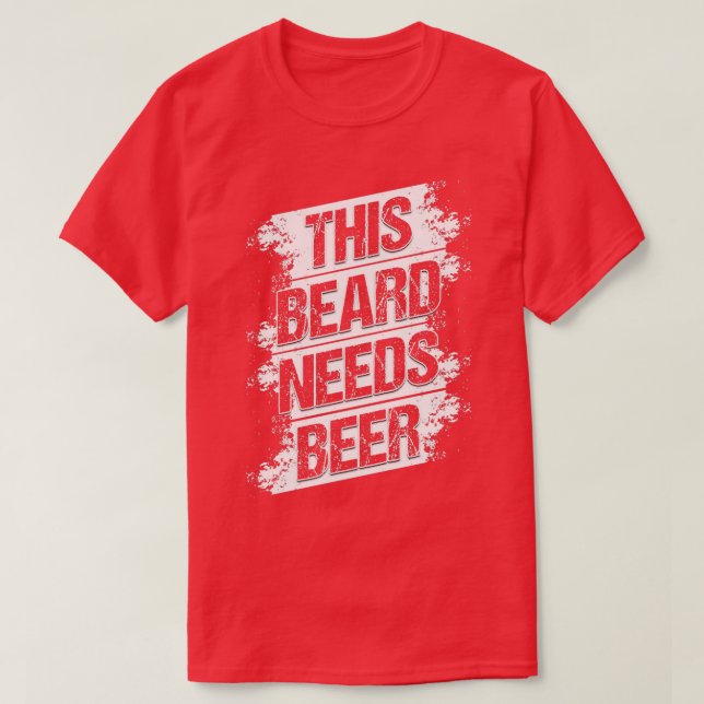 Beard-offert5 T Shirt (Design framsida)