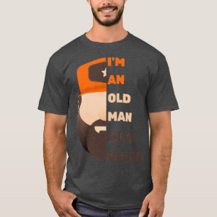 Beard Old Man T Shirt