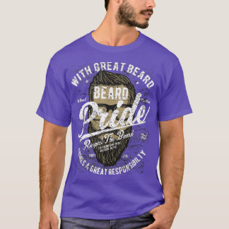 Beard-Pridet respekterar skägget T Shirt
