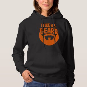 Beard Quote Jag gillar hans skägg 2 T Shirt