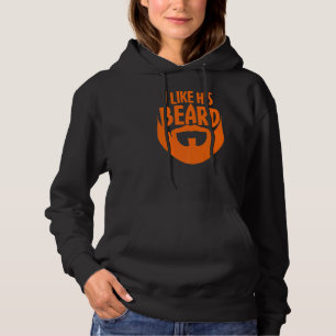 Beard Quote Jag gillar hans skägg T Shirt