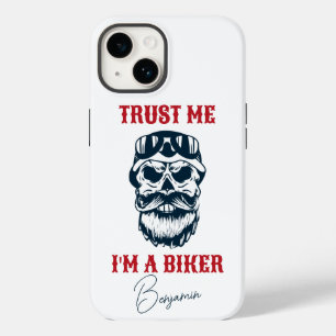Beard Scull Motorcykel Lita på mig att jag är