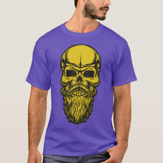 Beard Skull 2 T Shirt