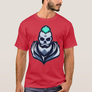 Beard Skull Classic TShirt T Shirt