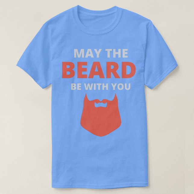 Beard Slim Fit T Shirt (Design framsida)
