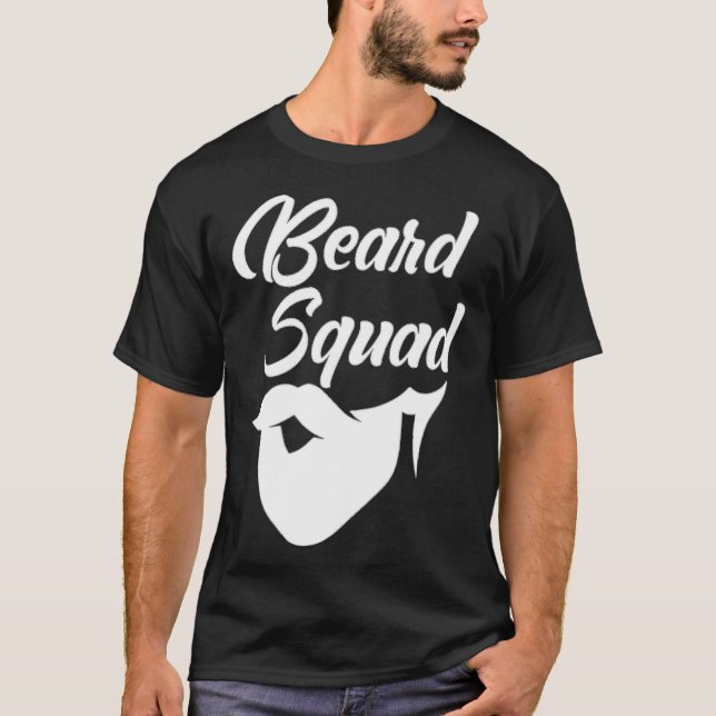 Beard squad armé best kompis s - t shirt (Framsida)