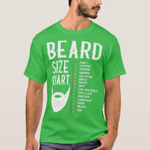 Beard Storlek Chart Beards Length Manar M T Shirt