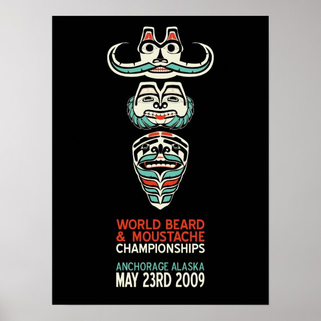Beard Totem Poster (Framsidan)