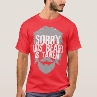 Beard Valentinex27S Dag Funny Gift Beard För manar T Shirt