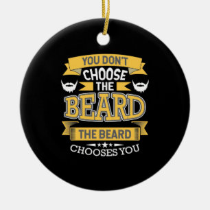 Beard väljer dig julgransprydnad keramik