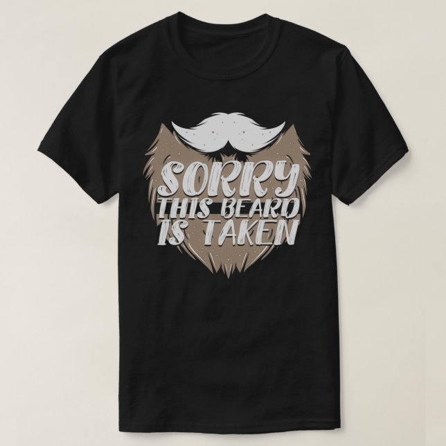 Beard World Beard Day Ljuny Gift Beard och Mustach T Shirt (Design framsida)