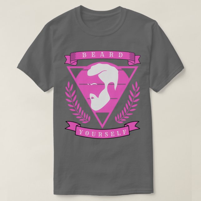 Beard Yourself 55 T Shirt (Design framsida)