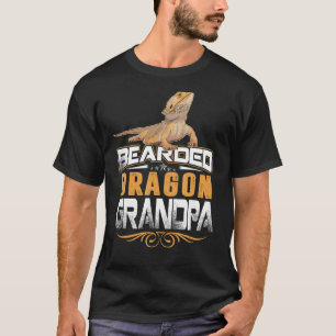 Beardad drake för Grandpa Bearded Dragon Mammor T Shirt