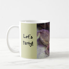Beardad drake från party kaffemugg