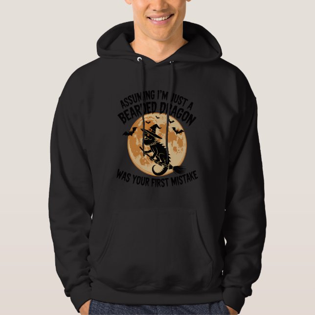 Beardad drake hoodie (Framsida)